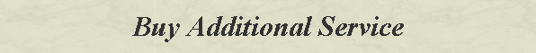 Buy Additional Service